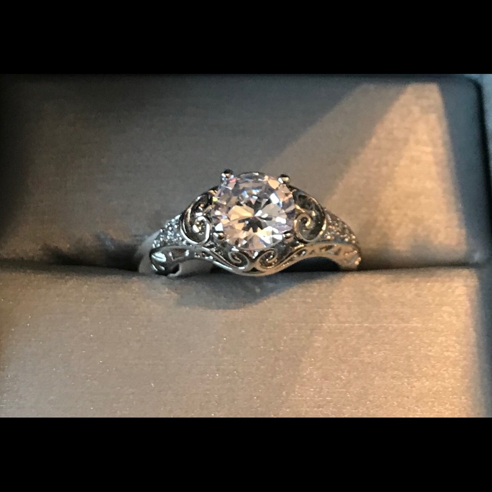 Sterling silver ring with your choice of stone